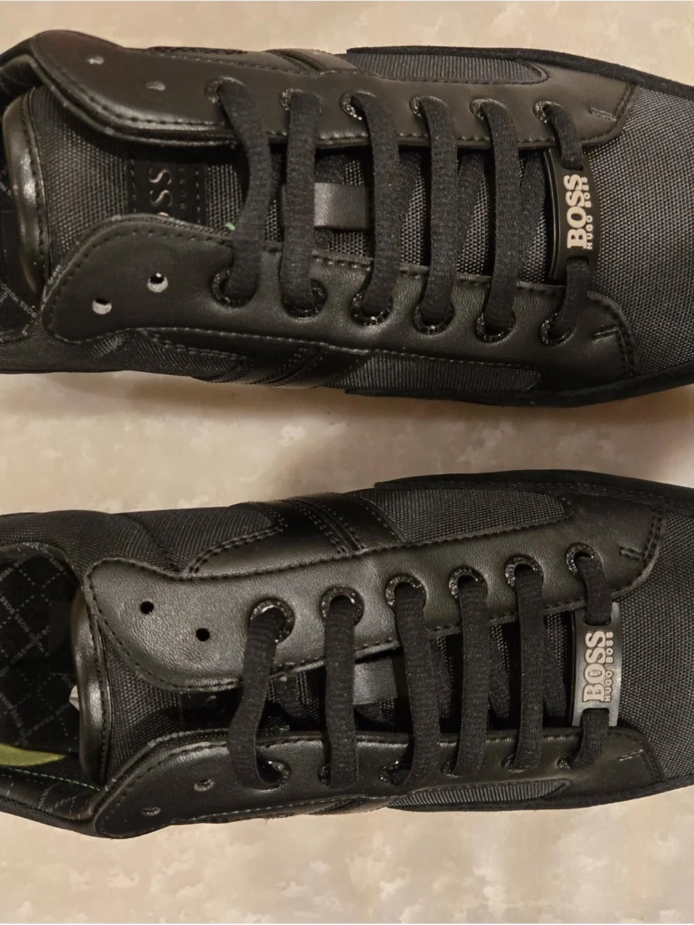 Hugo Boss Black Low-Top Lace-Up Sneakers